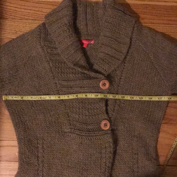 Fabiola Italy beige wool blend duster sweater - Picture 7 of 8